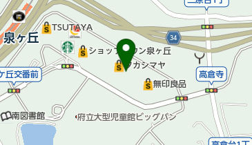 おこわ米八 泉北タカシマヤ店の地図画像