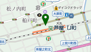 おこわ米八 大丸芦屋店の地図画像