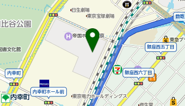 CLASSICAL CA,CO. / FOND INTERNATIONAL GALLERY(クラシカル カコ / フォンド インターナショナル ギャラリー) 帝国ホテルプラザ店の地図画像