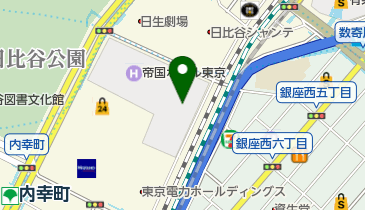 SUCRE(シュークル) 帝国ホテルプラザ店の地図画像