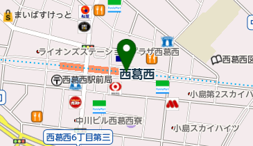 カットファクトリー 西葛西店の地図画像
