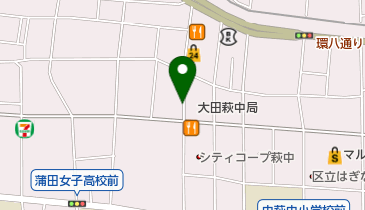 カットファクトリー 糀谷店の地図画像