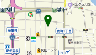 ライザップ 岡山店の地図画像