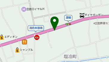 買取セブンの地図画像