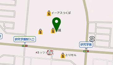 ミルフローラ・ドゥ イーアスつくば店の地図画像