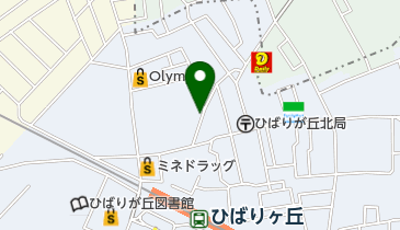 レンタルミナモト ひばりヶ丘店の地図画像