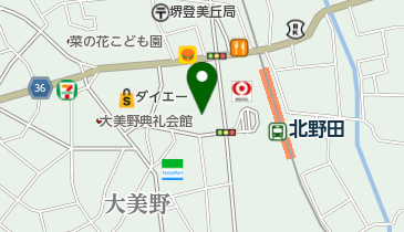 スワミュージックパワーズ 北野田第1教室の地図画像