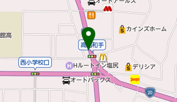 インド ネパールレストラン ミテリガウンの地図画像