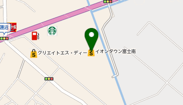 クーキ イオンタウン富士南の地図画像