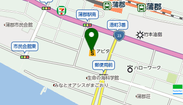 ミルフローラ アピタ蒲郡店の地図画像