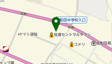 エステール 佐渡店の地図画像