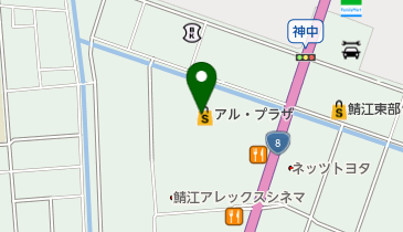 エステール 鯖江店の地図画像