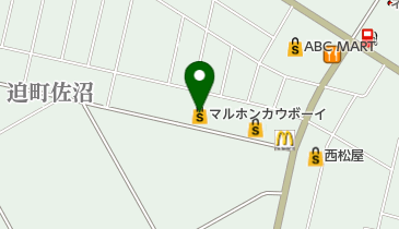 マルホンカウボーイ 佐沼店の地図画像