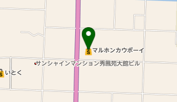 マルホンカウボーイ 大館店の地図画像