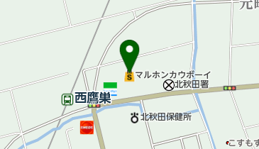 マルホンカウボーイ 鷹巣店の地図画像