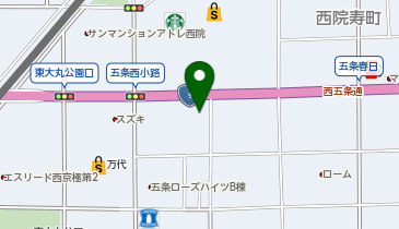 アプライド京都店の地図画像