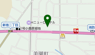 LITTLE MERMAID(リトル マーメイド) 館林店の地図画像