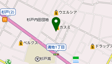 LITTLE MERMAID(リトル マーメイド) 杉戸店の地図画像