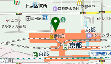 原了郭 ジェイアール京都伊勢丹店 京都市下京区 その他の食品 600 16 の地図 アクセス 地点情報 Navitime