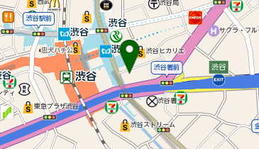 PMK 渋谷店の地図画像