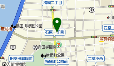 江戸押絵羽子板 むさしや豊山の地図画像