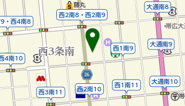 帯広 駅 周辺のショッピングモール 商店街 Navitime