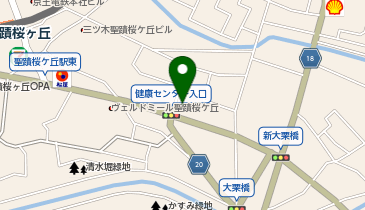 星乃珈琲店 多摩関戸店の地図画像