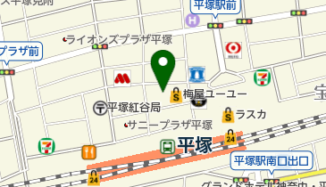 キコーナ 平塚店の地図画像