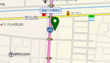 グランキコーナ 鶴見店の地図画像