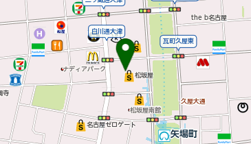 Cheese on the table(チーズオン ザ テーブル) 松坂屋名古屋本店の地図画像