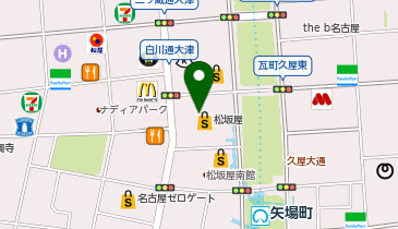 ラベイユ 松坂屋名古屋店の地図画像