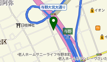 アクアライズ大宮店の地図画像