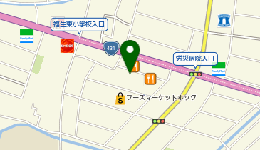 レンタルショップアリオン 皆生店の地図画像