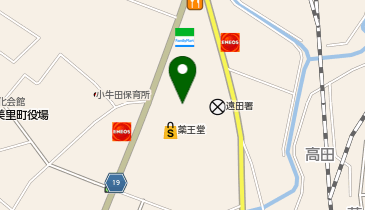 ダイナム 宮城小牛田店の地図画像