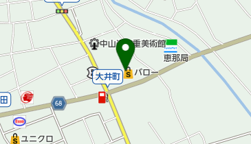 バロー 恵那店の地図画像