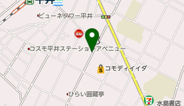 ケミカル薬局 平井店の地図画像