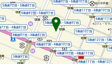 商工中金 旭川支店の地図画像