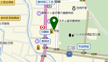 BorneLund(ボーネルンド)ショップ 香林坊大和店の地図画像