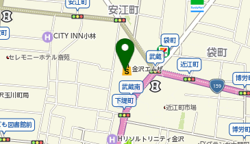 BorneLund(ボーネルンド) パートナーショップ 金沢エムザ店の地図画像