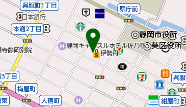 BorneLund(ボーネルンド) パートナーショップ 静岡伊勢丹店の地図画像