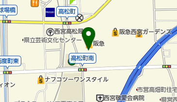 BorneLund(ボーネルンド)ショップ 西宮阪急店の地図画像