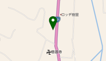まるみつ荘の地図画像