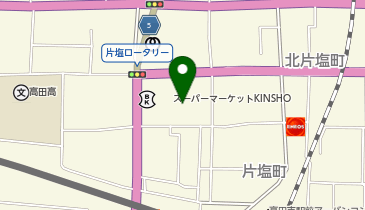 スーパーマーケット近商 大和高田店の地図画像