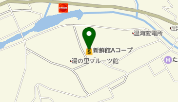 新鮮館Aコープ あつみ店の地図画像