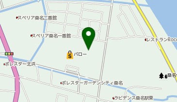 バロー 桑名東店の地図画像