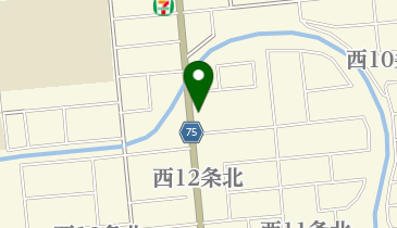 コインランドリーあらうゾー 帯広北店の地図画像