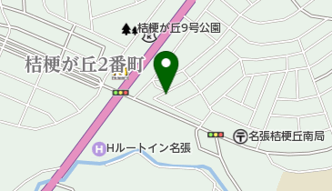 茶話本舗デイサービス桔梗亭の地図画像