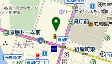 トータルセラピー アクア広島センター街店の地図画像