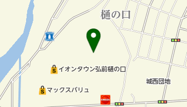 DCMサンワ ザ・サンワ弘前樋の口店の地図画像