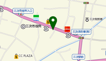 板根富規法律事務所 三次支所の地図画像